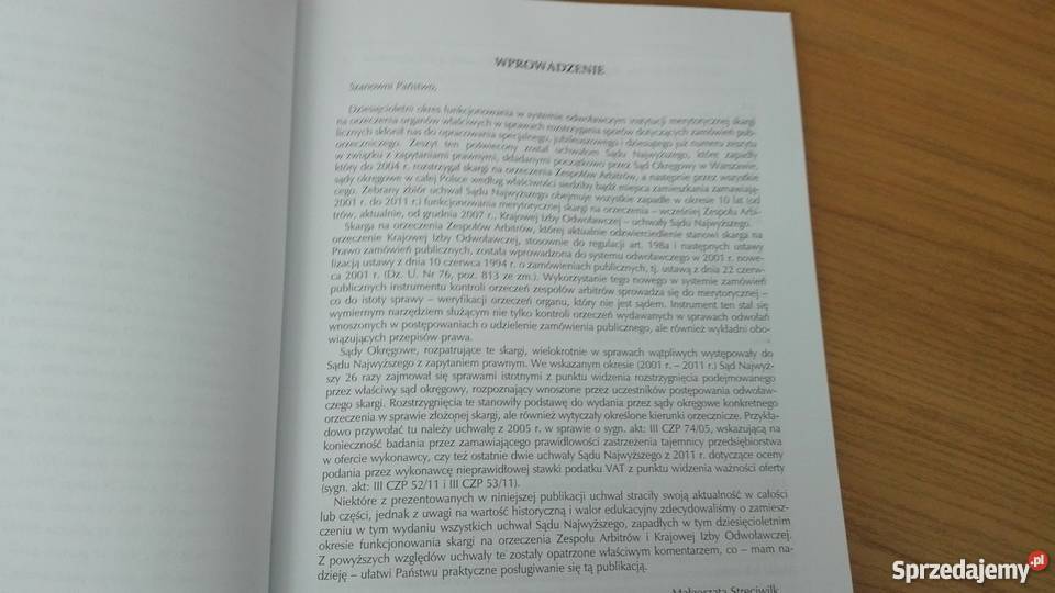 Zamówienia Publiczne w Orzecznictwie zeszyty Gdańsk