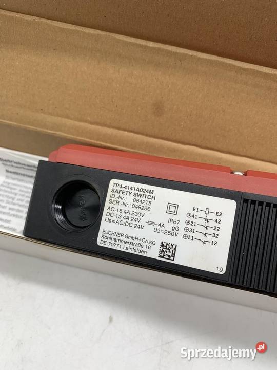 Euchner TP44141A024M 084275 Safety Switch Warszawa