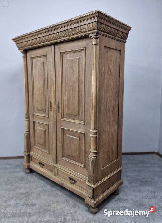 Ładna Orzechowa Szafa Eklektyczna AntykiMarki mazowieckie Marki