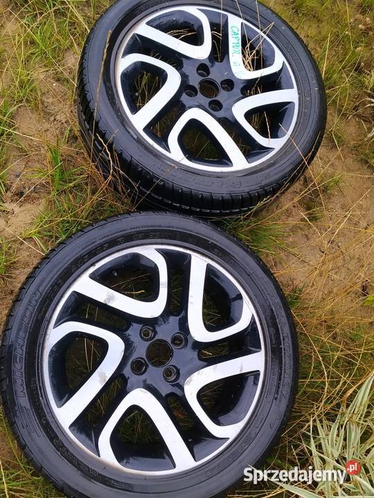 Na sprzedaż felga aluminiowa z oponą widoczna na mazowieckie Sierpc