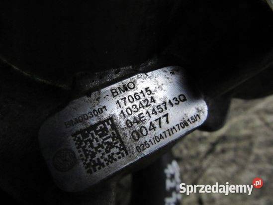 Golf VII 12 TSi TURBOSPRĘŻARKA turbo 04E145713Q lubelskie Janów sprzedam