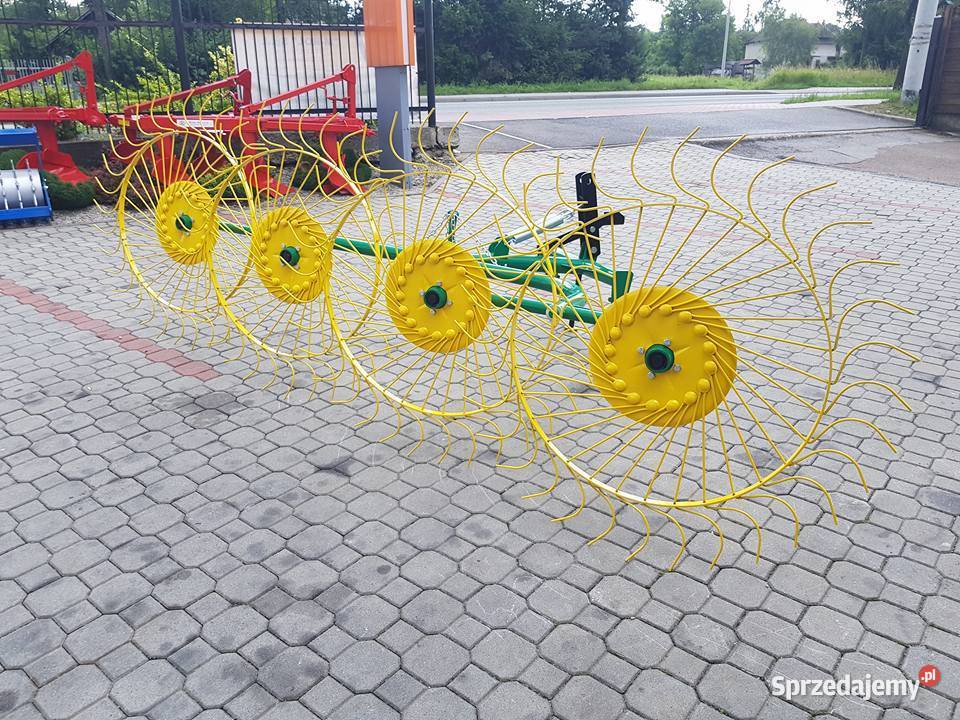 Koła grabiące do przetrząsaczo zgrabiarka Maszyny rolnicze małopolskie