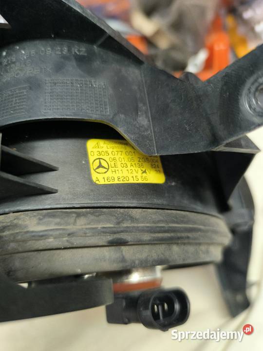 Lampa halogenowa Mercedes CLS w219 lewe Sosnowiec