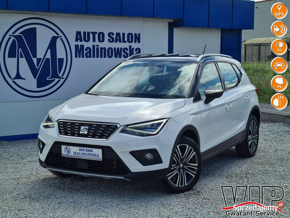 Seat Arona Automat Navi FullLed PDC Klimatronik elektryczne lusterka Wągrowiec