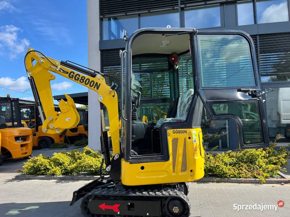 Mini Koparka GG800NC z kabiną Gunter Grossmann kujawsko-pomorskie Toruń