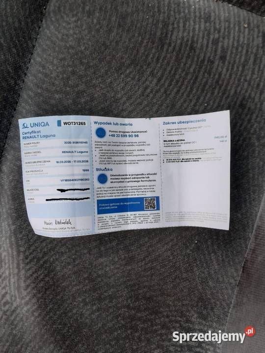Renault Laguna 18 1999r Warszawa Laguna sprzedam