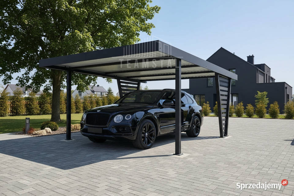 Carport V PREMIUM 45x5m Wypełnienie panelami Zamość