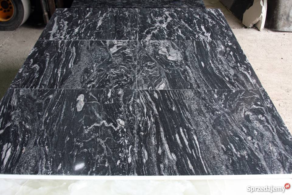 GRANIT płytki granitowe BLACK DREAM 60x60x2 Niemcza