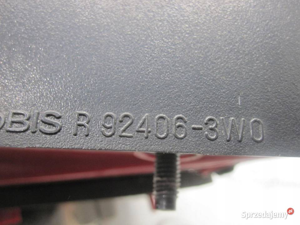 KIA SPORTAGE III 12r lampa prawa tył w klapę Lampy tylne