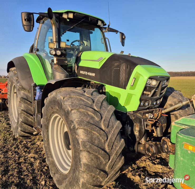 Deutz Fahr Agrotron TTV7250 TUZ ciągnik z Niemiec Pneumatyka do przyczep