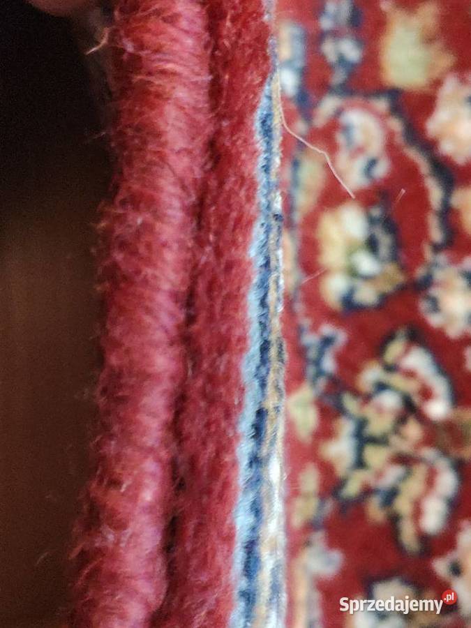 Wełniany ręcznie tkany perski dywan dywanik 87 X