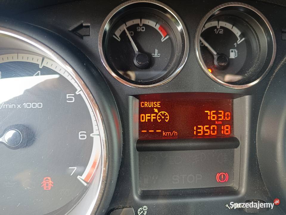 Peugeot 308 2007 r 135 przebiegu 16 benzyna 120 308 Jasło