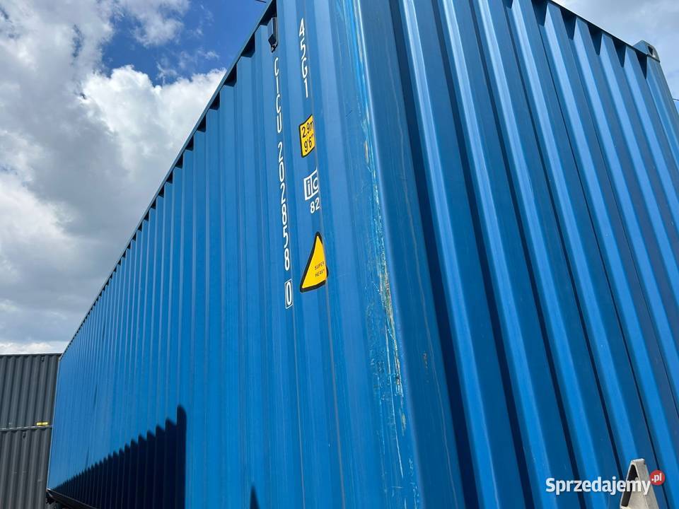 Kontener magazynowy 12m 6799 netto Warszawa sprzedam