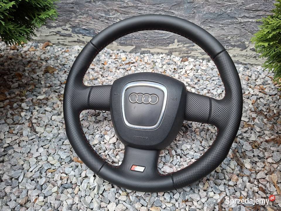 Kierownica Audi S line a4 a3 a6 skora airbag