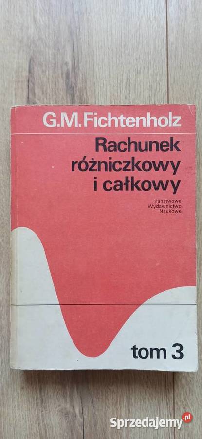 Rachunek różniczkowy i całkowy t 1 2 3 GM Kraków sprzedam