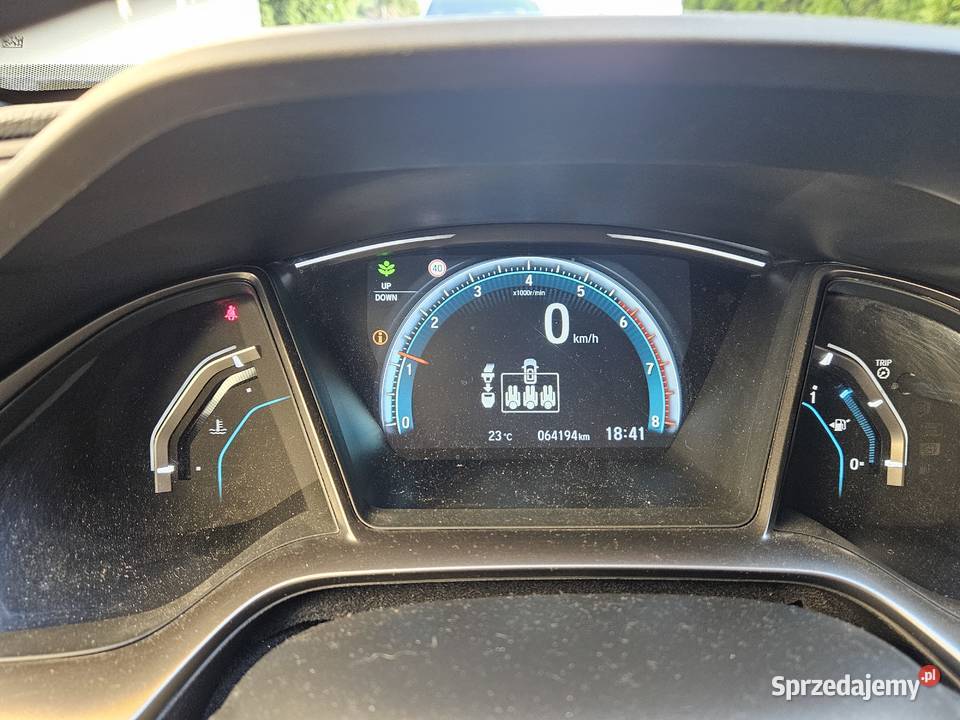 HONDA CIVIC 10 ELEGANCE NAVI mały przebieg 64 benzyna Civic Olkusz sprzedam