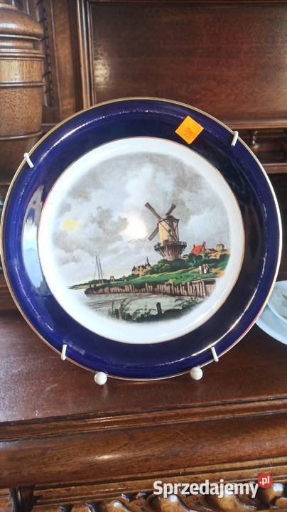 Patera z wiatrakiem WOOD SONS Burslem England pomorskie Gdańsk