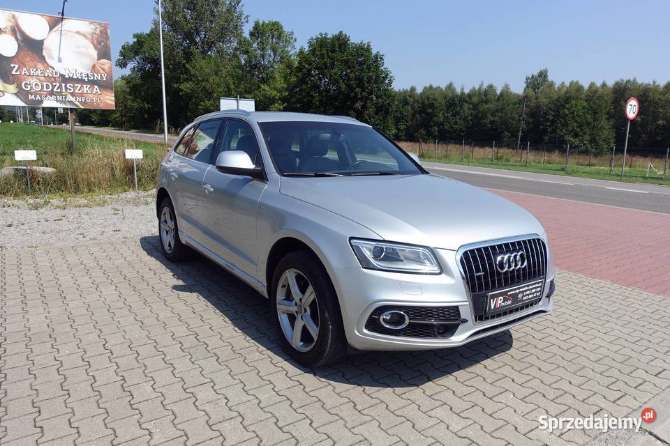 AUDI Q5 20TDI 177 QUATTRO SLINE 4X4 SALON POLSKA światła do jazdy dziennej Q5 śląskie Buczkowice