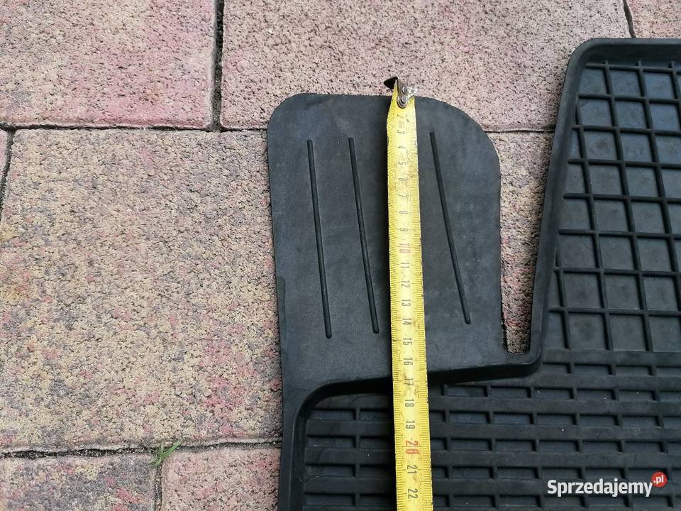 Oryginalne gumowe dywaniki rubber focus fiat Skwierzyna
