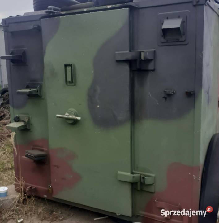 Kontener wojskowy aluminiowy Dębica