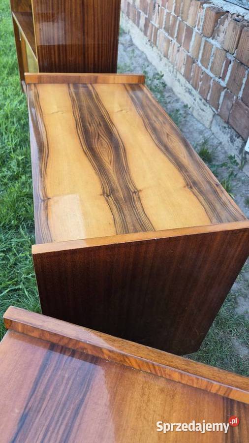Komplet vintage z Bytomskiej Fabryki Mebli lata Szyszków