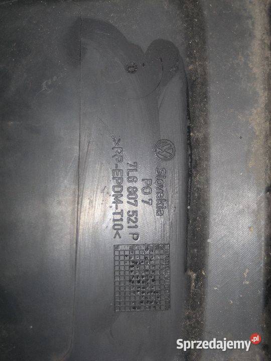 vw touareg 0306r spoiler zderzaka tył 6xpdc Pozostałe wielkopolskie Rakoniewice