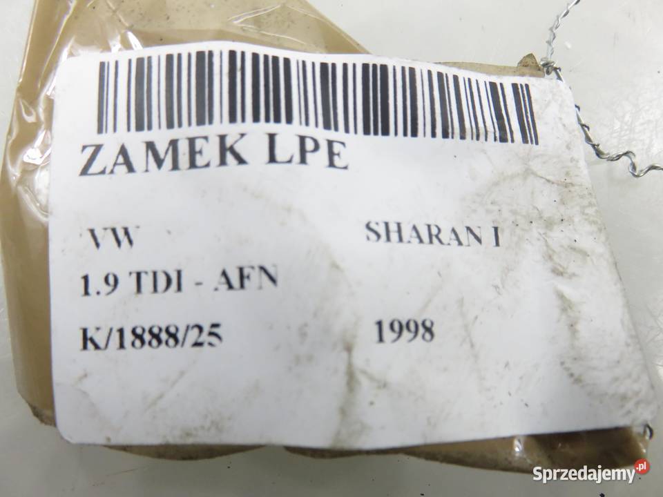 ZAMEK LEWY PRZEDNI VW SHARAN I 9 PIN