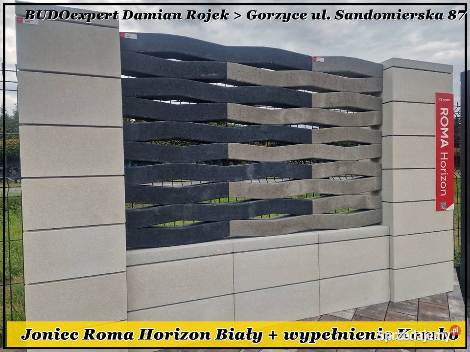 Bloczek Pustak Joniec Roma Perfect 50x20 ALBA Elementy betonowe podkarpackie Stalowa Wola