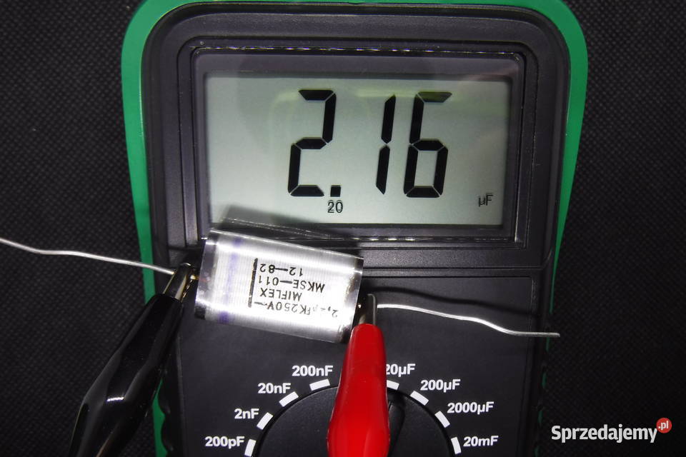 Kondensator 22uF 250V MIFLEX MKSE011 zwrotnica mazowieckie Otwock sprzedam