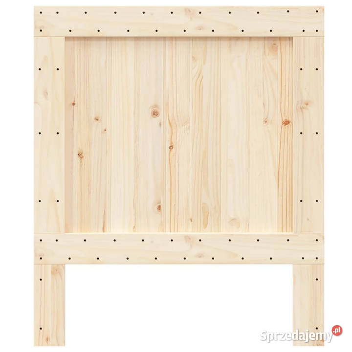 Wezgłowie łóżka 90x104 lite drewno sosnowe mazowieckie