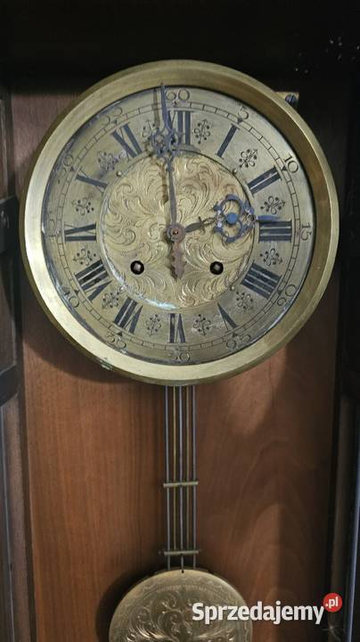 Zegar zabytkowy przywieziony ze Lwowa w 1945 Antyki Katowice