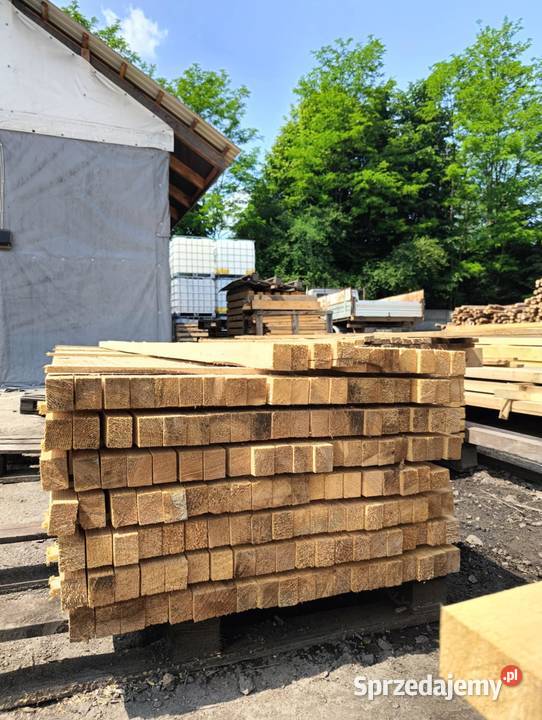 Kantówki łaty nowe 10 x 10 5 x 10 5 x 4 i 25 x 5 Bolesław