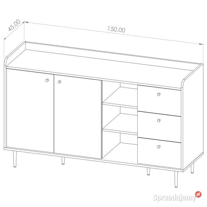 Komoda Vasina K2D3SZ