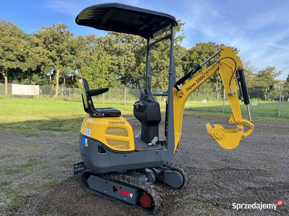 Kubota i Gunter Grossmann Minikoparka JAPAN 1000