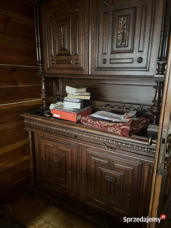 Meble dębowe komplet co na zdjęciach Kraków