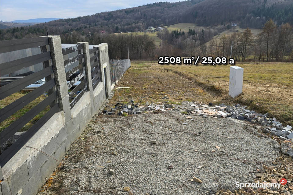 Działka 25a Komorniki Raciechowice małopolska 82zł/m2