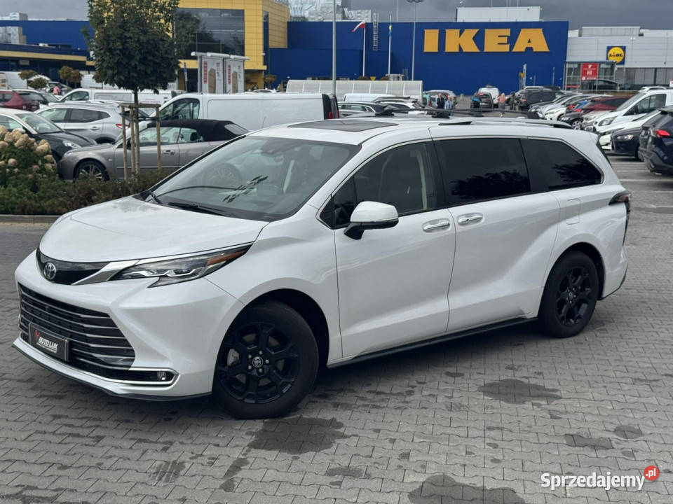 Toyota Sienna Platinium AWD Hybrid Najbogatsze immobilizer Warszawa
