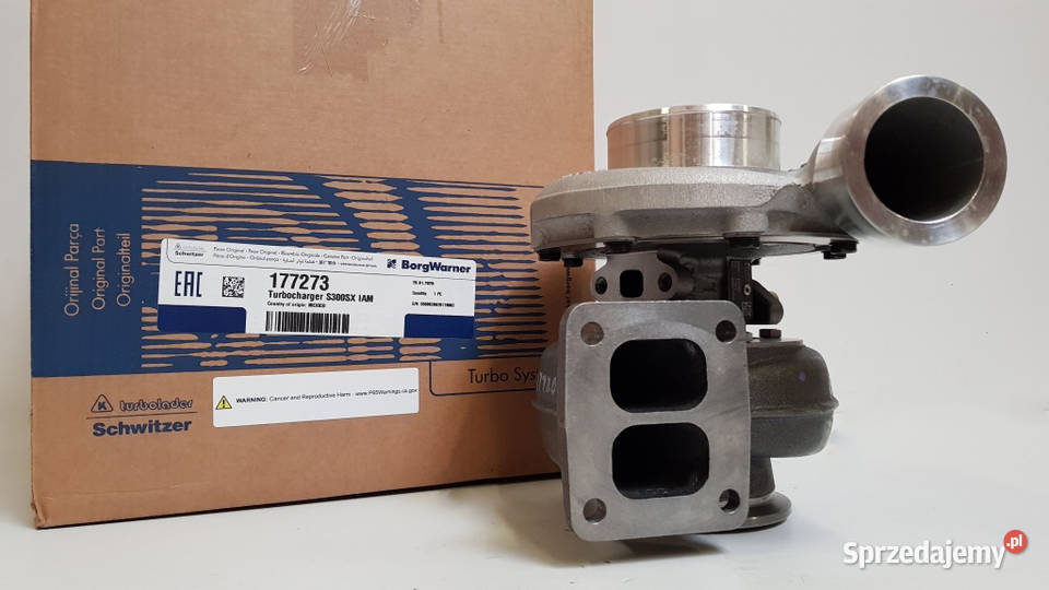 Turbosprężarka SCHWITZER 177273 477273 176604 Pozostałe