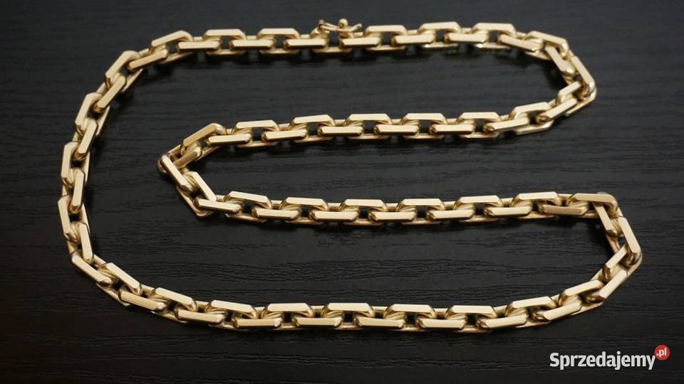 NOWY ZŁOTY ŁAŃCUSZEK KUTY SPLOT ANKIER 150 G Warszawa