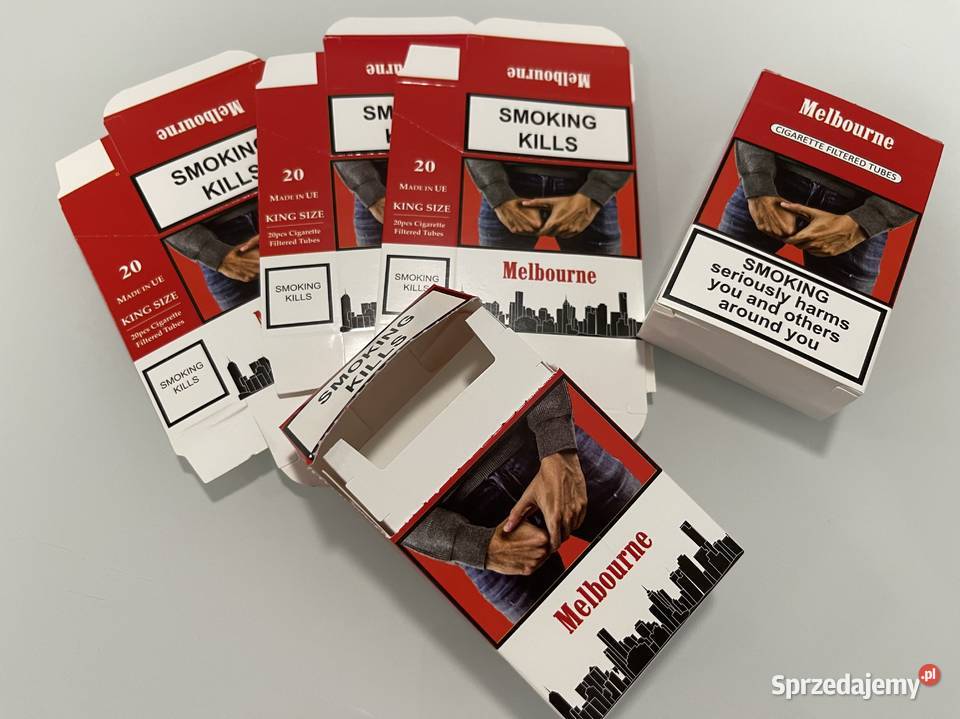 Opakowania Paczki na Gilzy Papierosowe 1000 Łódź sprzedam