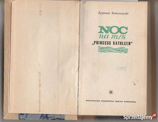 7095 NOC NA MS PRINCESS KATHLEEN ZYGMUNT historyczne