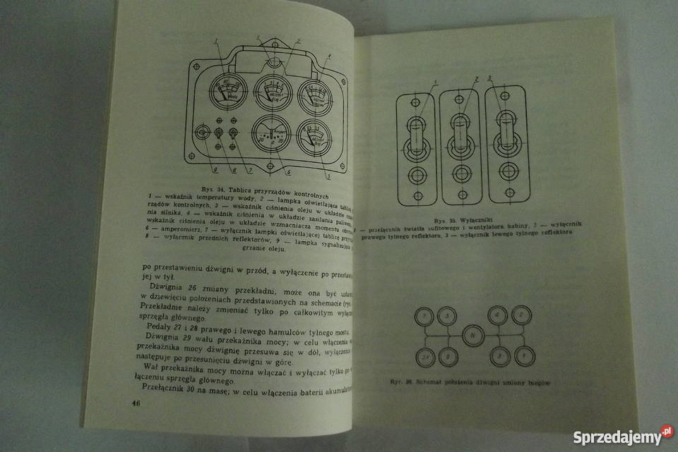 Instrukcja eksploatacji DT 75 nieuszkodzony Części zamienne Parczew