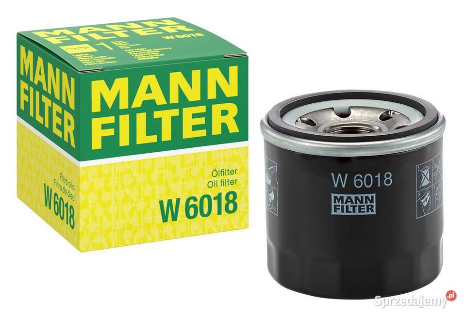 Filtr oleju MannFilter W 6018 do Mazda Warszawa