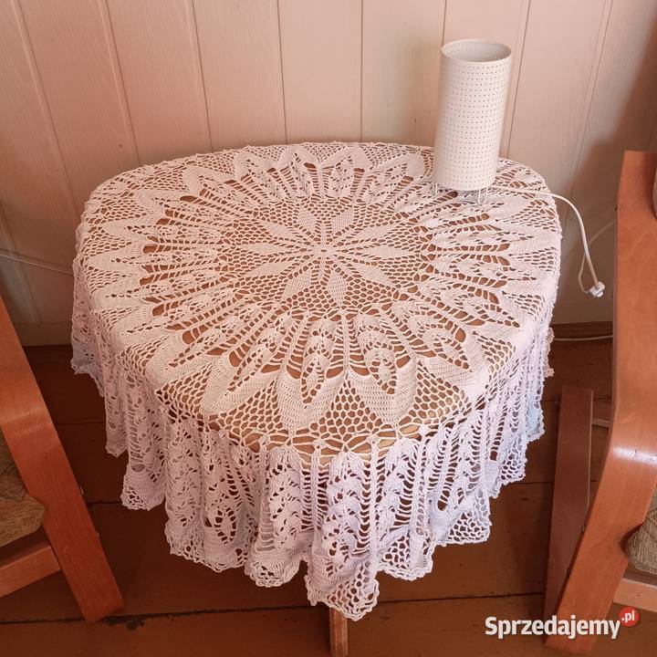 Obrus szydełkowy dolnośląskie Głogów