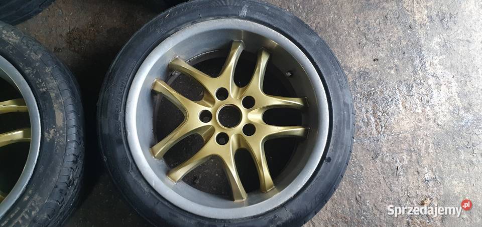 Felgi aluminiowe z polerowanym rantem MIM 2502 Kielce sprzedam