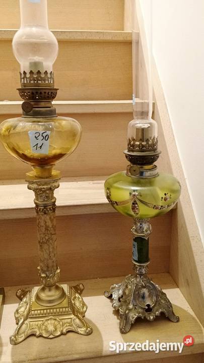 lampy naftowe kolekcja z francji Pozostałe świętokrzyskie Fałków