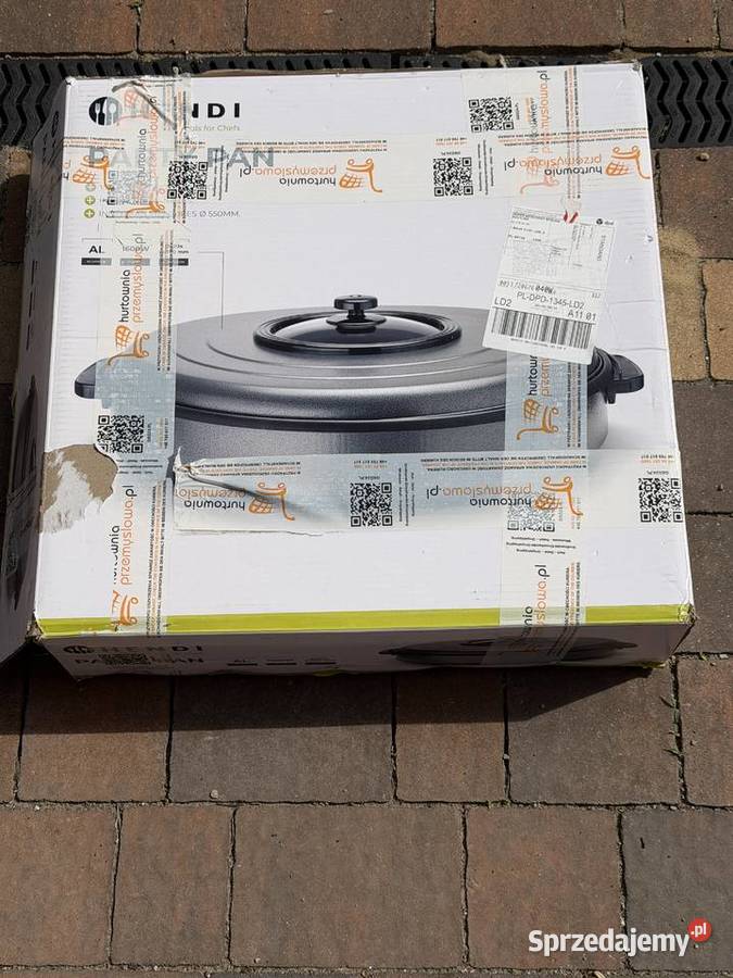 Patelnia Elektryczna Hendi 55 1600W Aluminium Dom i Ogród Łódź