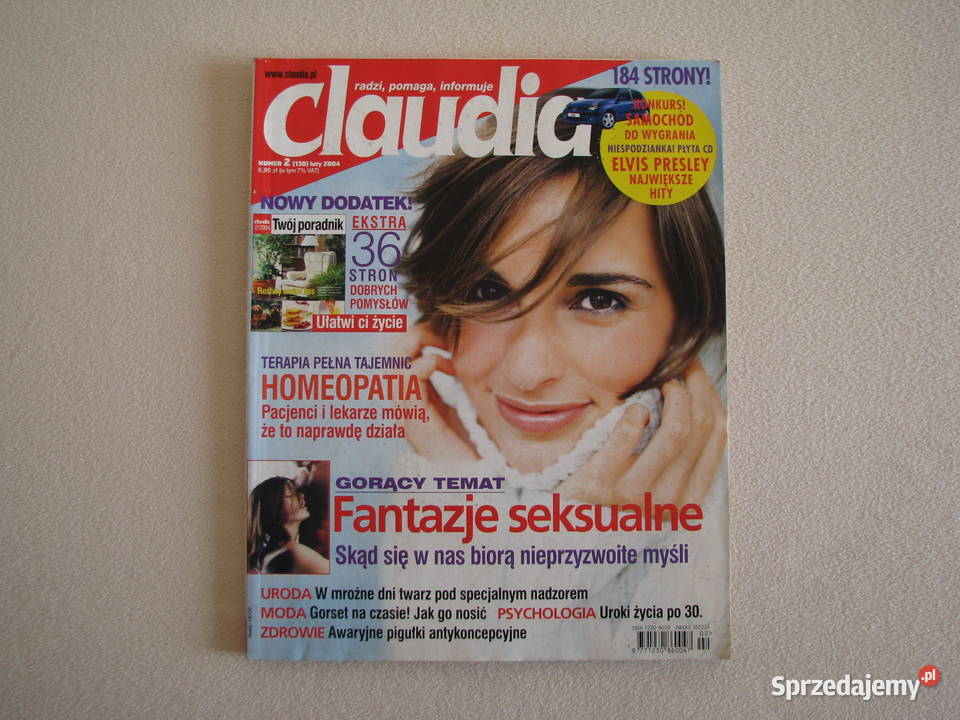Magazyn Claudia miesięcznik z lat 1997 2013 małopolskie Brzegi