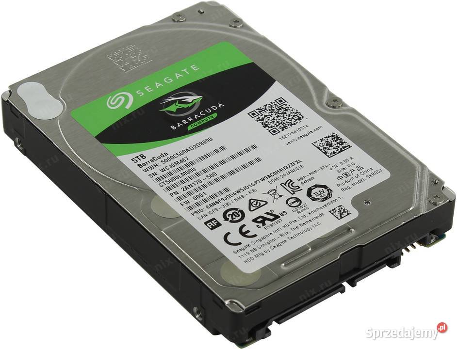 Nowy 25 dysk wewnętrzny Seagate ST4000LM024 4TB sprzedam