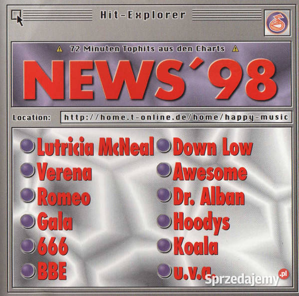 News 98 Album CD CD Kultura i Rozrywka małopolskie Krynica-Zdrój